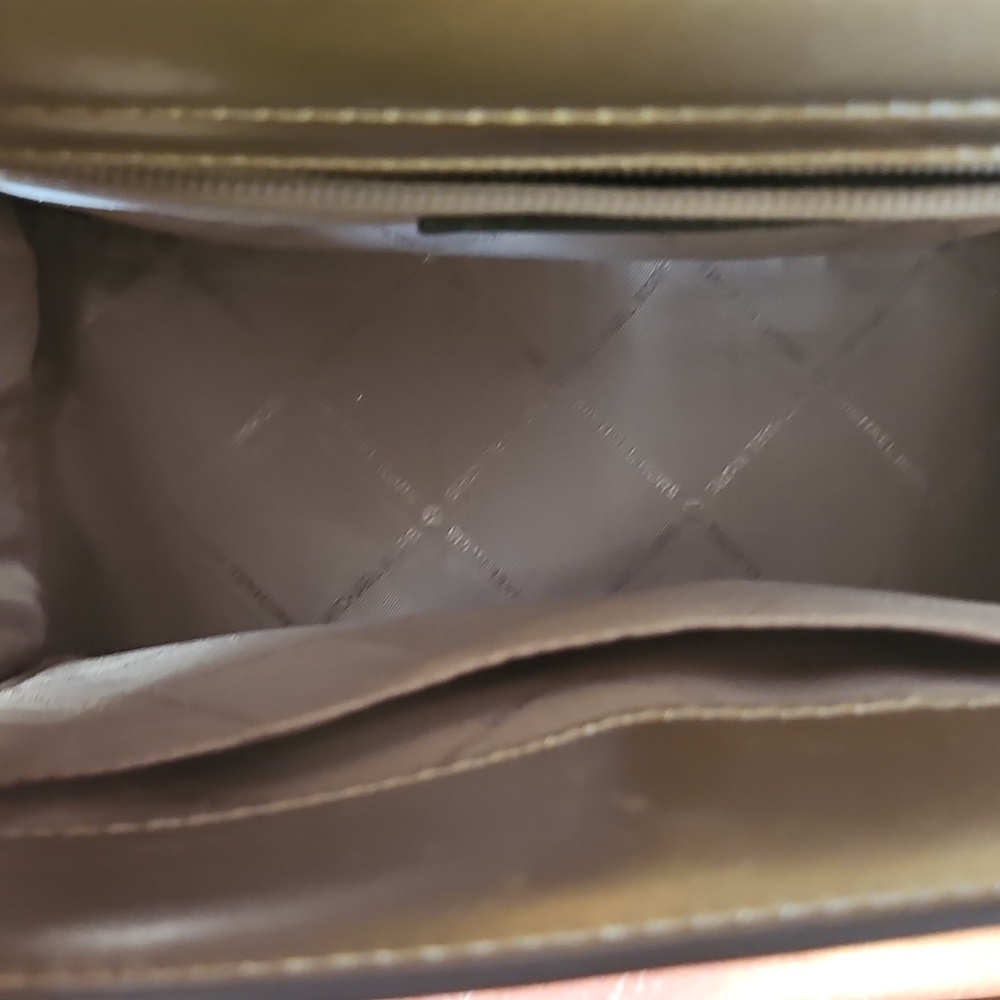 Michael Kors Shimmering Gold Satchel - Picture 5 of 10